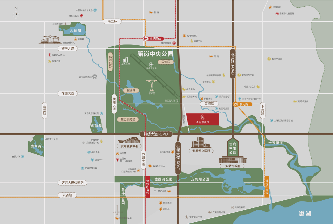 琥珀星樾湾项目户型图-价格麻将胡了2模拟器中央公园(图5)